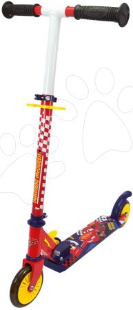 Roller kétkerekű Cars 2 Wheels Foldable Smoby összecsukható fékkel magasságilag állítható max. 83 cm 5 évtől gyerek játék webáruház - játék rendelés online