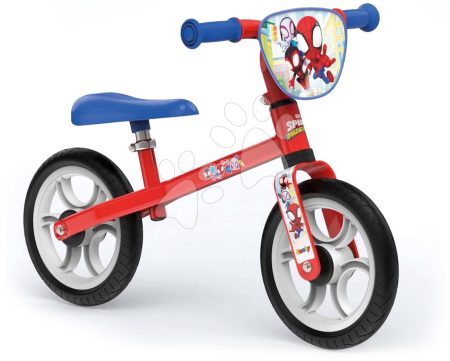 Tanulóbicikli Spidey First Bike Smoby fémszerkezettel és 33-38 cm állítható üléssel 24 hó-tól gyerek játék webáruház - játék rendelés online