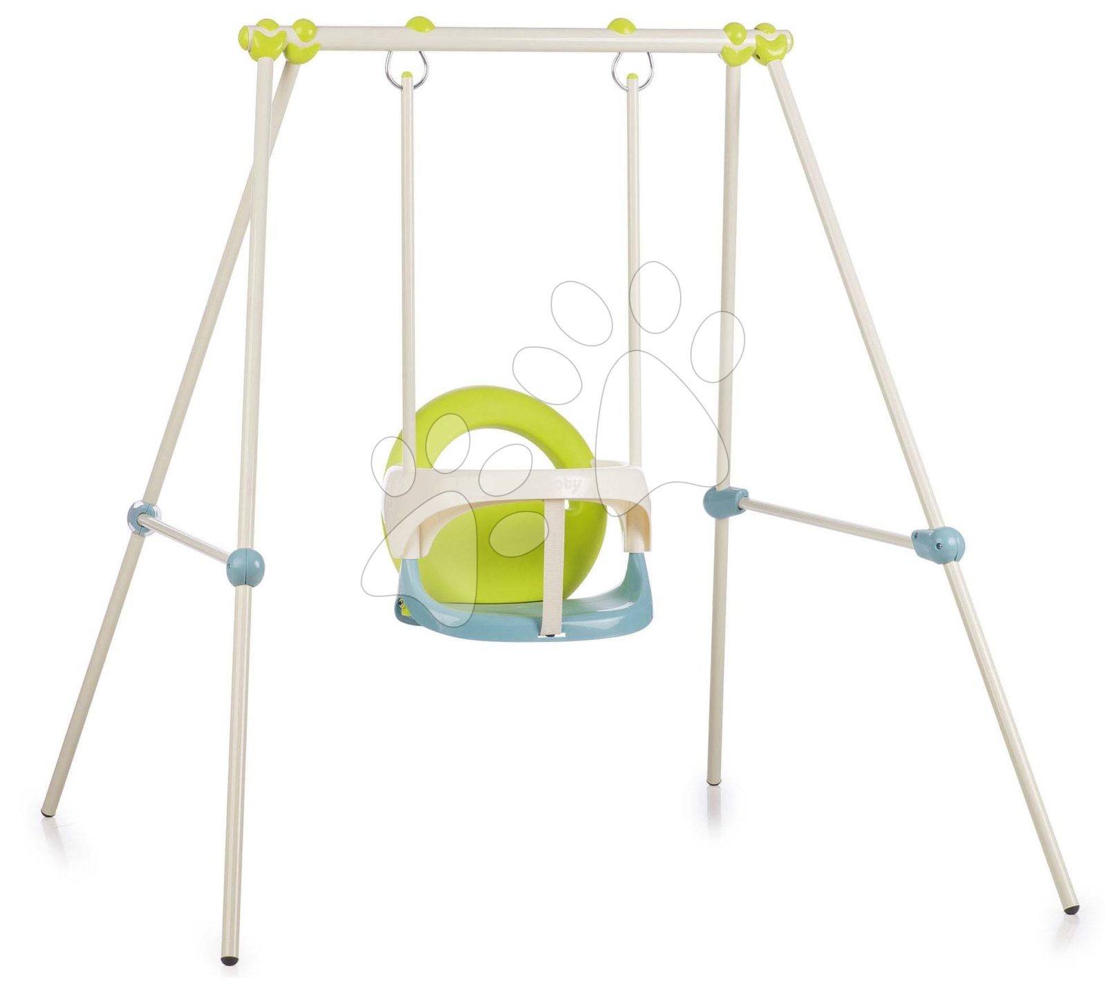 Hinta fémszerkezettel Metal Baby Swing 120 cm Smoby 6 hó-tól gyerek játék webáruház - játék rendelés online