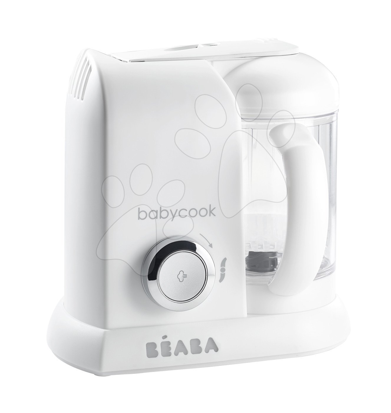 Ételpároló és turmixgép Babycook® Beaba Solo fehér-ezüst 0 hó-tól gyerek játék webáruház - játék rendelés online