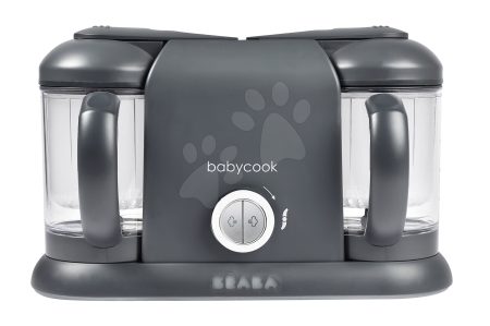 Ételpároló és turmixgép Beaba Babycook® Duo Plus Dark Grey dupla gyerek játék webáruház - játék rendelés online