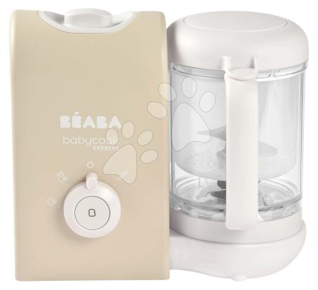 Ételpároló és turmixgép Beaba Babycook® Express Clay Earth barna gyerek játék webáruház - játék rendelés online