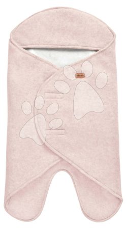 Babapólya Babynomade® Double Fleece Beaba Dusty Rose White kétrétegű extra meleg rózsaszí 0-6 hó gyerek játék webáruház - játék rendelés online