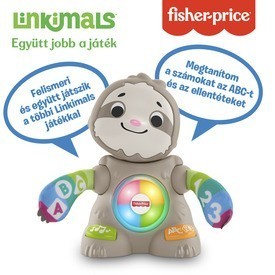 Játék webáruház - Fisher-Price Linkimals Lomha lajhár rendelés játékboltok Budapest Babáknak szóló játék - Készségfejlesztő játék gyerekeknek