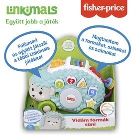 Játék webáruház - Fisher-Price Linkimals vidám formák süni rendelés játékboltok Budapest Babáknak szóló játék - Készségfejlesztő játék gyerekeknek