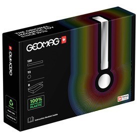 Játék webáruház - Geomag Compact Recycled Glow Masterbox 192 db rendelés játékboltok Budapest Mágneses építőjáték - Mágneses építőjáték