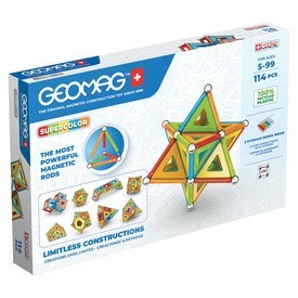 Játék webáruház - Geomag Supercolor Recycled 114 db rendelés játékboltok Budapest Mágneses építőjáték - Mágneses építőjáték