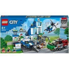 Játék webáruház - LEGO City 60316 Rendőrkapitányság rendelés játékboltok Budapest Játék - LEGO