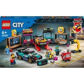 Játék webáruház - LEGO City 60389 Egyedi autók szerelőműhelye rendelés játékboltok Budapest Játék - LEGO