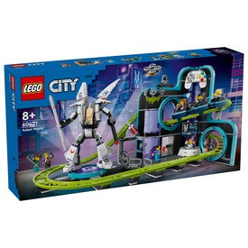 Játék webáruház - LEGO City 60421 Robotvilág hullámvasút rendelés játékboltok Budapest Játék - LEGO