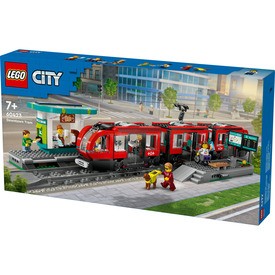 Játék webáruház - LEGO City 60423 Belvárosi villamos és megálló rendelés játékboltok Budapest Játék - LEGO