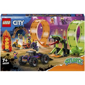 Játék webáruház - LEGO City Stuntz 60339 Kaszkadőr aréna dupla hurokkal rendelés játékboltok Budapest Játék - LEGO