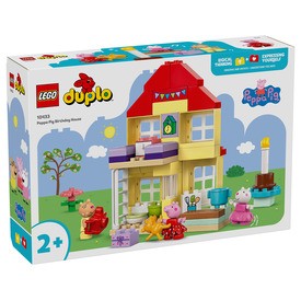 Játék webáruház - LEGO DUPLO 10433 Peppa Malac szülinapi ház rendelés játékboltok Budapest Játék - LEGO