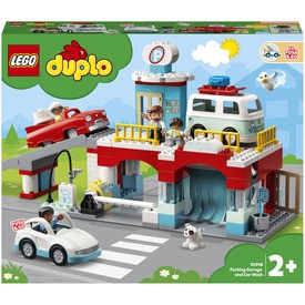 Játék webáruház - LEGO DUPLO Town 10948 Parkolóház és autómosó rendelés játékboltok Budapest Játék - LEGO