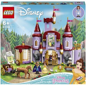 Játék webáruház - LEGO Disney Princess 43196 Belle és a Szörnyeteg kastélya rendelés játékboltok Budapest Játék - LEGO