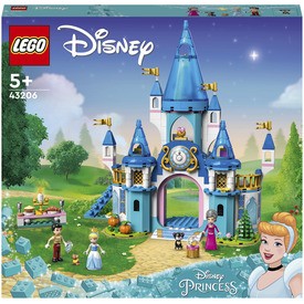 Játék webáruház - LEGO Disney Princess 43206 Hamupipőke és Szőke herceg kastélya rendelés játékboltok Budapest Játék - LEGO