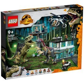 Játék webáruház - LEGO Jurassic World 76949 Giganotosaurus és therizinosaurus támadás rendelés játékboltok Budapest Játék - LEGO