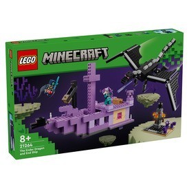 Játék webáruház - LEGO Minecraft 21264 A végzetsárkány és a végzethajó rendelés játékboltok Budapest Játék - LEGO