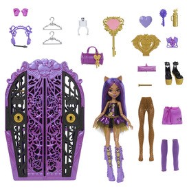 Játék webáruház - Monster High szörnyen jóbarátok titkai - rémes nyomozás Clawdeen rendelés játékboltok Budapest Játékbaba - Játékbaba