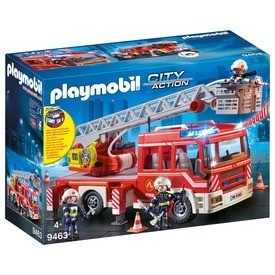 Játék webáruház - Playmobil létrás tűzoltóautó 9463 rendelés játékboltok Budapest Playmobil - Playmobil