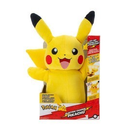 Játék webáruház - Pokemon interaktív Pikachu plüss 25 cm rendelés játékboltok Budapest Akcióhős