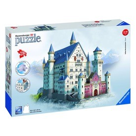 Játék webáruház - Ravensburger: Neuschwanstein kastély 216 darabos 3D puzzle rendelés játékboltok Budapest Puzzle - Puzzle