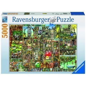 Játék webáruház - Ravensburger: Puzzle 5 000 db - Bizarr város rendelés játékboltok Budapest Puzzle - Puzzle