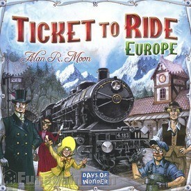 Játék webáruház - Ticket to Ride Europe társasjáték rendelés játékboltok Budapest Társasjáték - Társasjáték