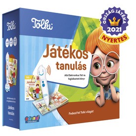 Játék webáruház - Tolki - Játékos tanulás szett (könyv +toll) rendelés játékboltok Budapest Könyv