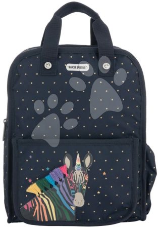 Iskolai hátizsák Backpack Amsterdam Large Zebra Jack Piers nagy ergonomikus luxus kivitel 6 évtől  36*29*13 cm gyerek játék webáruház - játék rendelés online