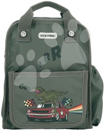 Iskolai hátizsák Backpack Amsterdam Small Race Dino Jack Piers kicsi ergonomikus luxus kivitel 2 évtől  23*28*11 cm gyerek játék webáruház - játék rendelés online