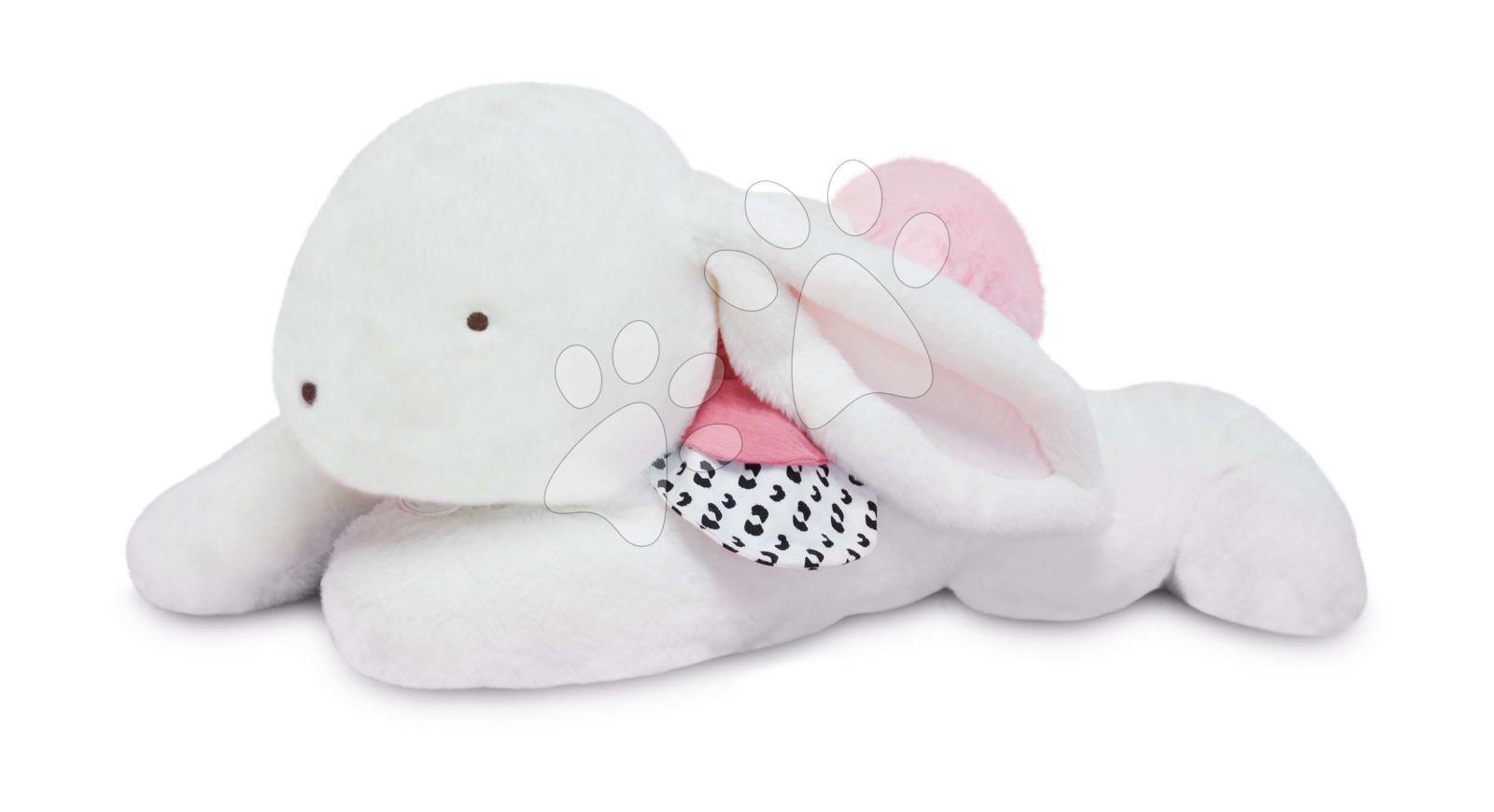 Plüss nyuszi Happy Blush Doudou et Compagnie rózsaszín 65 cm 0 hó-tól gyerek játék webáruház - játék rendelés online