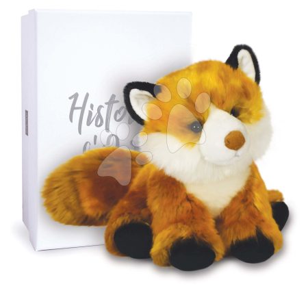 Plüss róka Gus the Fox Histoire d’ Ours narancssárga 28 cm ajándékcsomagolásban 0 hó-tól gyerek játék webáruház - játék rendelés online