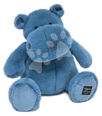 Plüss víziló Hip' Blue Hippo Exotique Histoire d’ Ours kék 40 cm 0 hó-tól gyerek játék webáruház - játék rendelés online