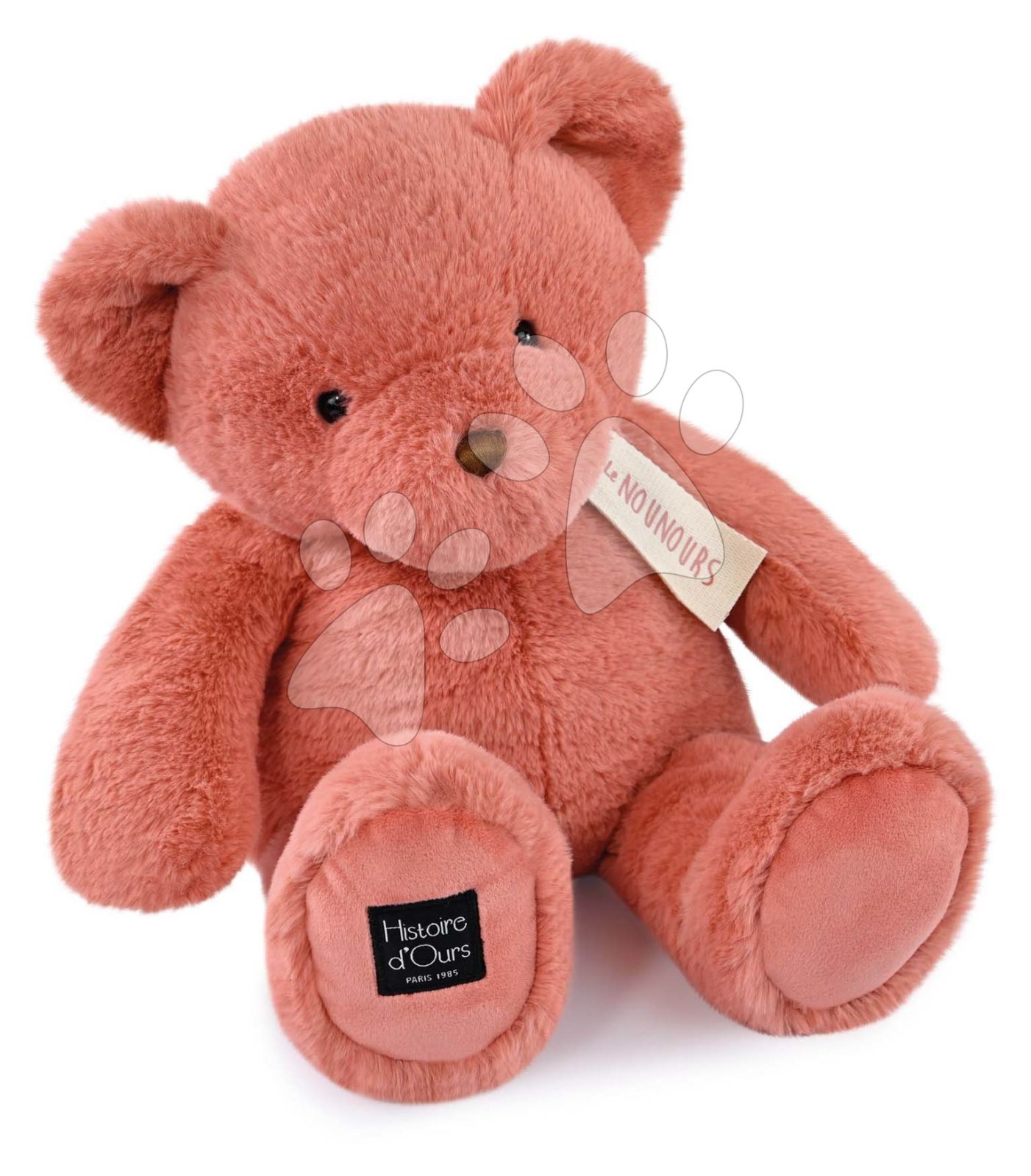 Plüss mackó Pink Praline Le Nounours Histoire d’ Ours rózsaszín 40 cm 0 hó-tól gyerek játék webáruház - játék rendelés online