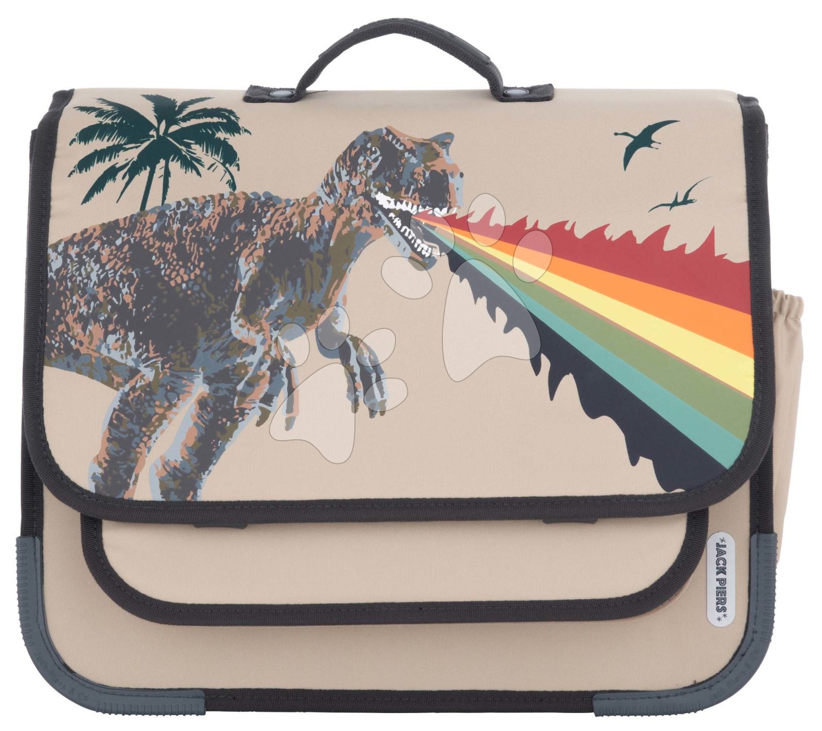 Iskolai aktatáska Schoolbag Paris Large Dinosaur Jack Piers ergonomikus luxus kivitelben 6 évtől gyerek játék webáruház - játék rendelés online