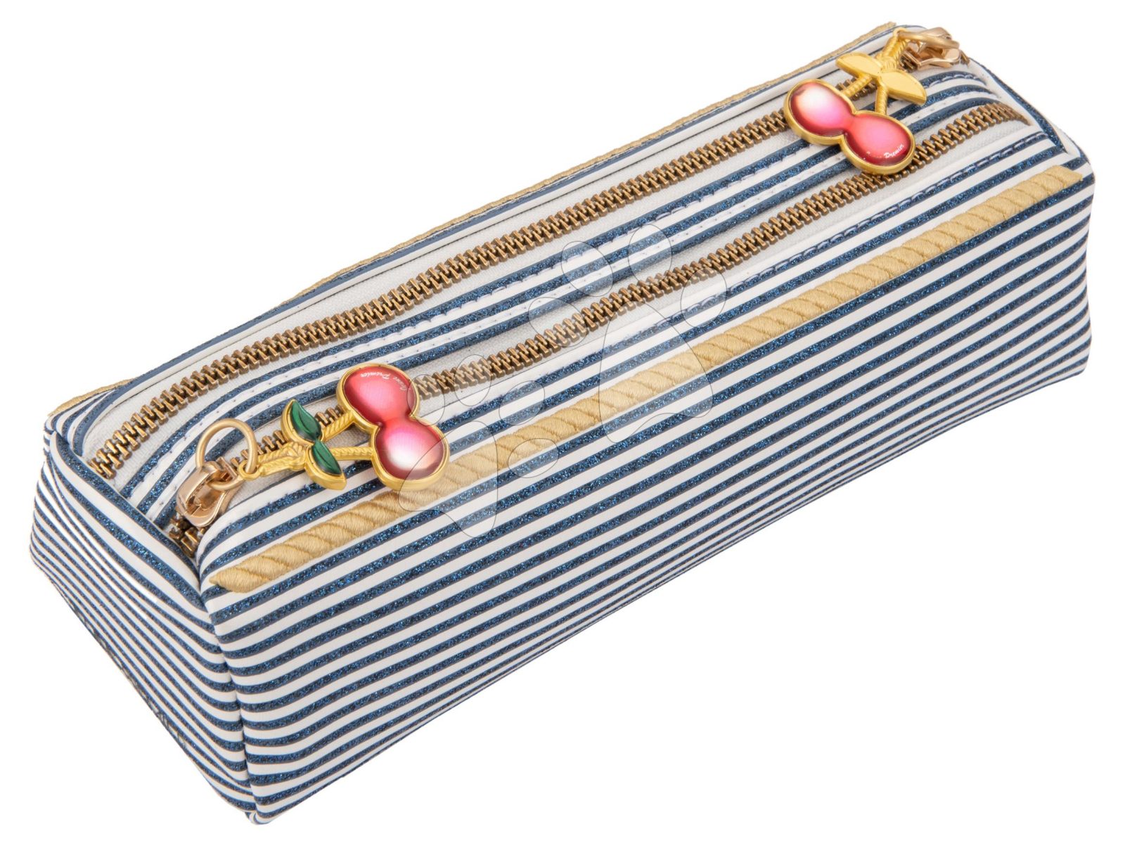 Tolltartó Pencil Case Double Glazed Cherry Jeune Premier ergonomikus luxus kivitel 22*6 cm gyerek játék webáruház - játék rendelés online