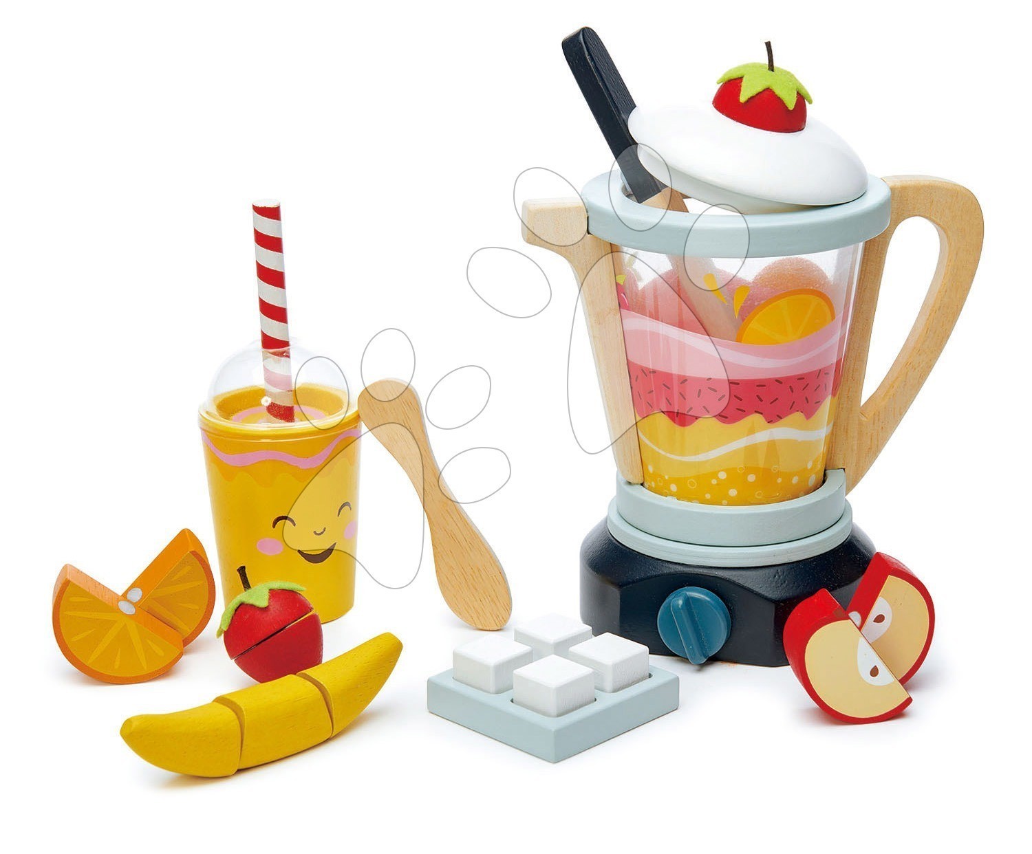 Fa turmixgép Fruity Blender Tender Leaf Toys pohárral