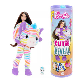 Játék webáruház - Barbie cutie reveal meglepetés baba - zebra online gyerekjáték rendelés Játékbaba - Játékbaba