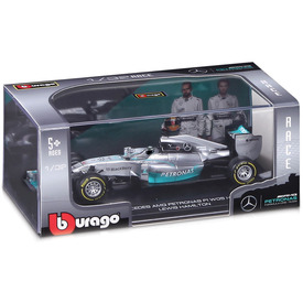 Játék webáruház - Bburago 1 /32 versenyautó - Mercedes AMG Petronas F1 WOS Hybrid online gyerekjáték rendelés Játékautó és jármű - Játékautó és jármű