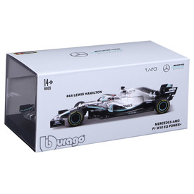 Játék webáruház - Bburago 1 /43 - 2019 Mercedes F1 sisakkal online gyerekjáték rendelés Játékautó és jármű - Játékautó és jármű