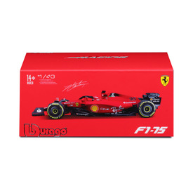 Játék webáruház - Bburago 1 /43 Ferrari versenyautó - F1-75(sisakkal) online gyerekjáték rendelés Játékautó és jármű - Játékautó és jármű