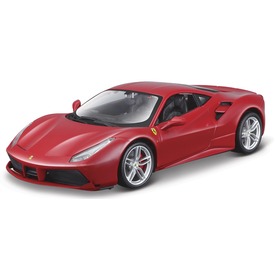 Játék webáruház - Bburago Ferrari 488 versenyautó GTB 1:24 online gyerekjáték rendelés Játékautó és jármű - Játékautó és jármű