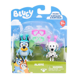 Játék webáruház - Bluey Figura Dupla Csomag Űrlények Bluey And Chloe online gyerekjáték rendelés Akcióhős