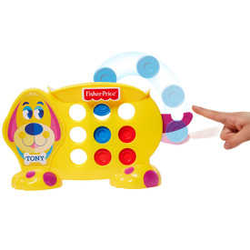 Játék webáruház - Fisher-Price Tony kutyusos társasjáték online gyerekjáték rendelés Babáknak szóló játék - Készségfejlesztő játék gyerekeknek