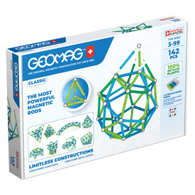 Játék webáruház - Geomag Classic Recycled 142 db online gyerekjáték rendelés Mágneses építőjáték - Mágneses építőjáték