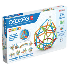 Játék webáruház - Geomag Supercolor Recycled 142 db online gyerekjáték rendelés Mágneses építőjáték - Mágneses építőjáték