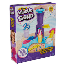 Játék webáruház - Kinetic Sand - Selymes fagylalt tálaló online gyerekjáték rendelés Kreatív hobbi - Gyurma