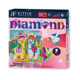 Játék webáruház - KitFix Diamond Art - Láma online gyerekjáték rendelés Kreatív hobbi - Kreatív játék