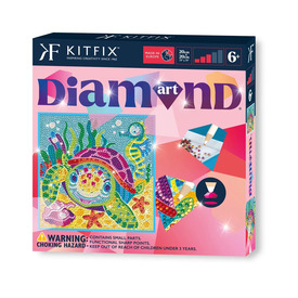 Játék webáruház - KitFix Diamond Art - Teknős online gyerekjáték rendelés Kreatív hobbi - Kreatív játék